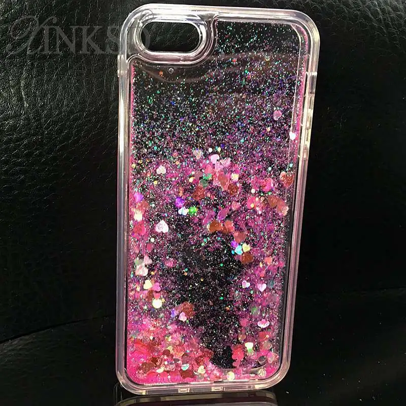 XINKSD Love Heart Stars Glitter Stars Phone Case For iPhone6 X 5 5S SE 8 6S 7 Plus Dynamic Liquid Quicksand Soft TPU Back Cover13