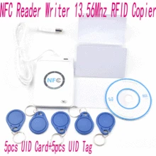 ACR122u NFC Reader Writer 13.56Mhz RFID Copier Duplicator + 5 pcs UID Cards +5pcs UID Tags+ SDK + M-ifare Copy Clone Software