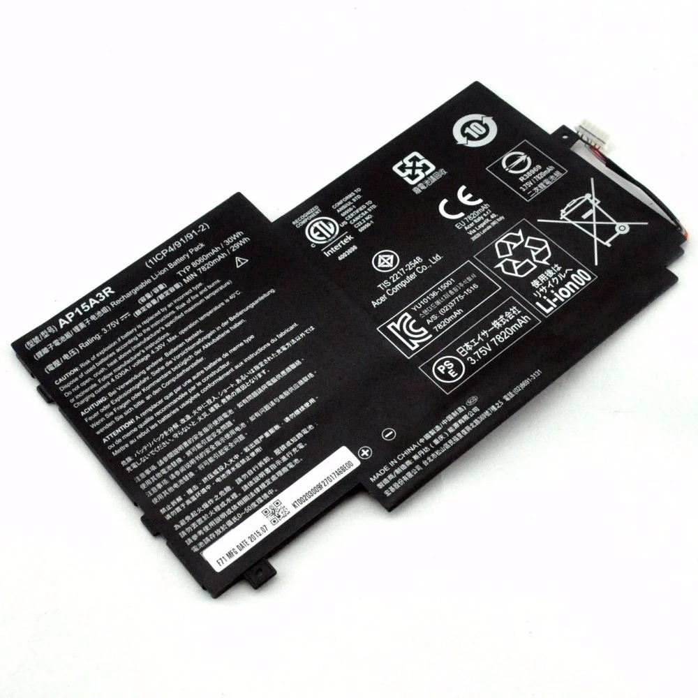 New Genuine Battery For Acer Switch 10 E Sw3 013 Sw3 013p Sw3 016 Sw3 016p Pro Sw3 013p Ap15a3r 3 75v 30wh Battery For Acer Aspire Battery For Acerbattery Acer Aspire Aliexpress