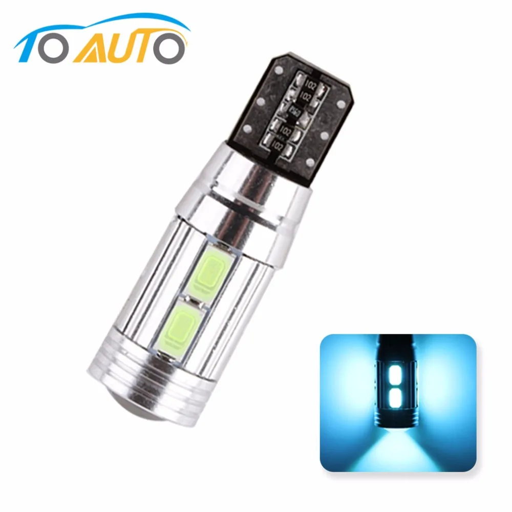 Светодиодная лампа T10 W5W 10SMD CANBUS без ошибок по OBC светодиодный СВЕТОДИОДНАЯ Лампа