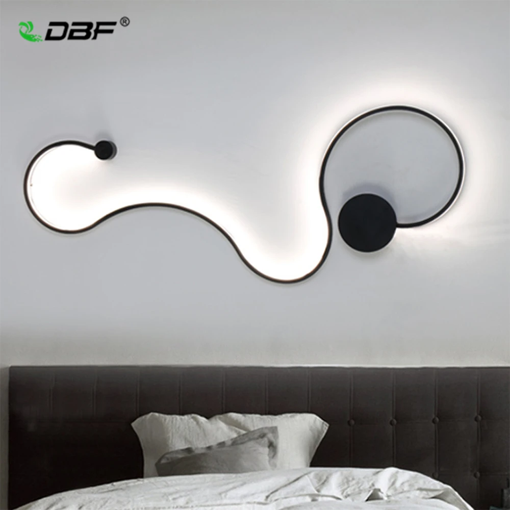 

Wall Lamp Lamparas De Techo Pared Applique Murale Luminaire Plafonnier Led Moderne Lustre Wall Light for bedroom study room