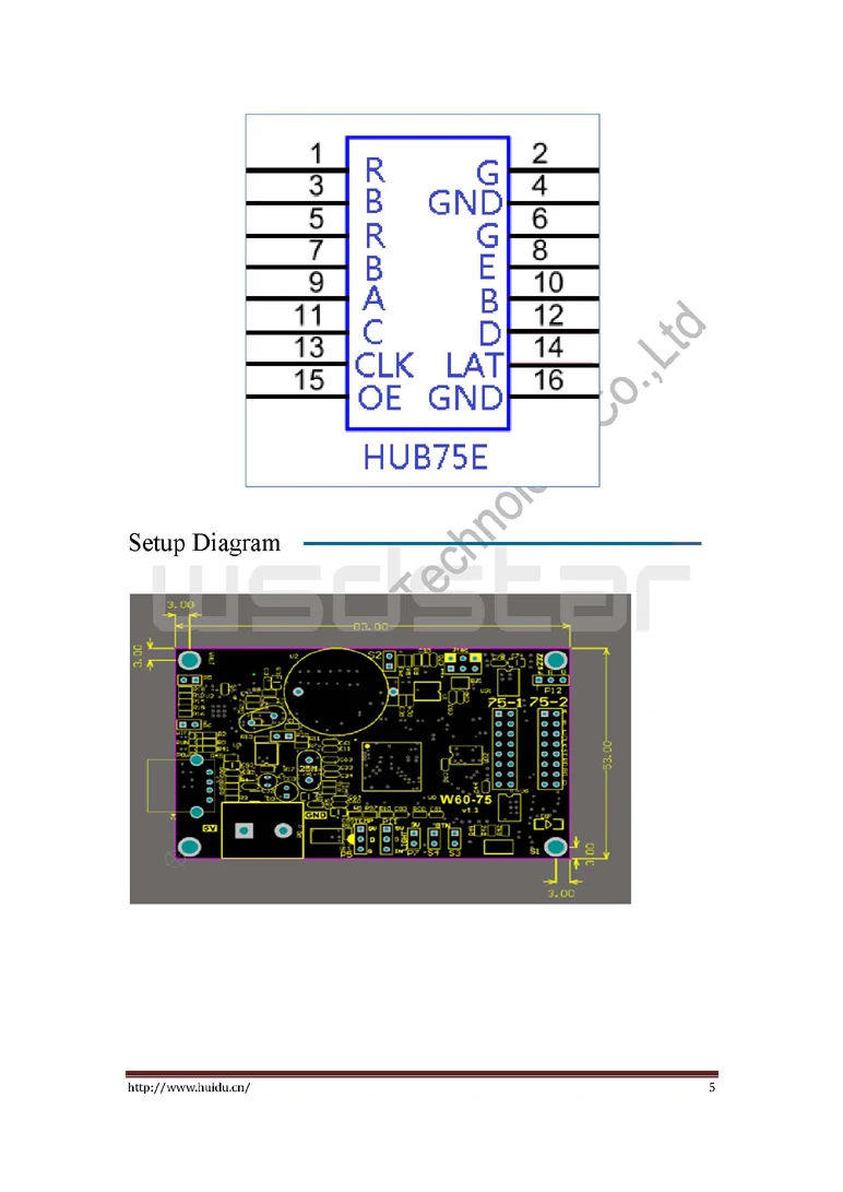 HD HD-W60-75, полноцветный, wifi, светодиодный, контрольная карта 640*64, 2* HUB75B, USB& wifi, RGB, асинхронный Светодиодный, контрольная карта, W60-75