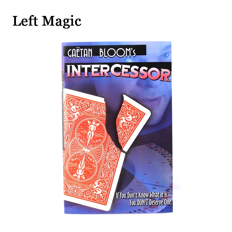 Intercessor Magic Tricks Card Corner Switch Magic Magicians Close Up