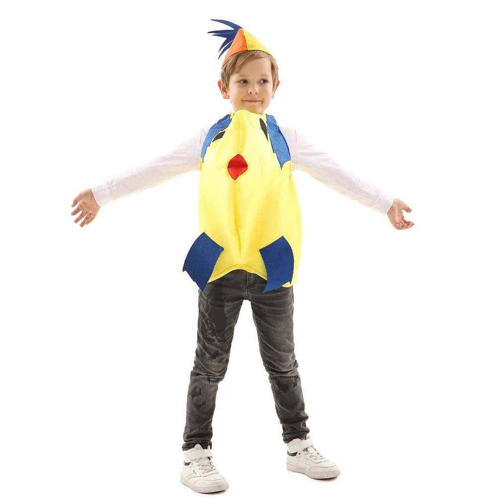Kids Marine life Costume Jumpsuit Animals Fish Costumes Cosplay Suit