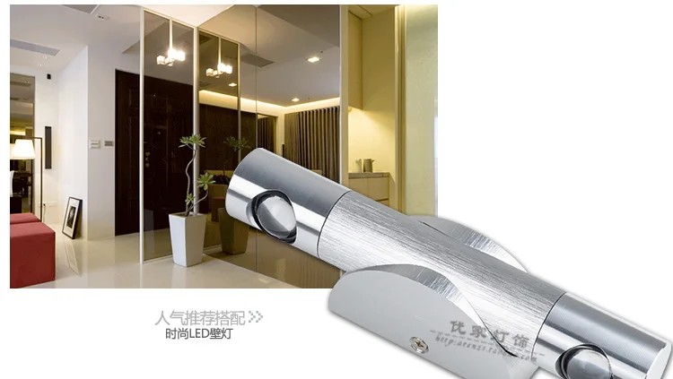 6 Вт Хрустальный светодиодный настенный светильник, современный прикроватный светильник для гостиной, ТВ, фоновый светильник