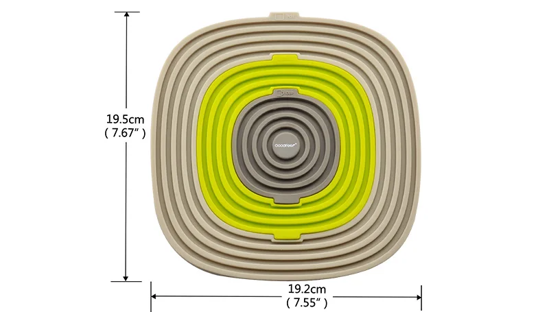 Goodfeer нескользящий Силиконовый термостойкий Коврик 6-в-1 Размеры каботажное судно подушки салфетка для стола салфетка под кружку кастрюлю держатель кухонных инструментов