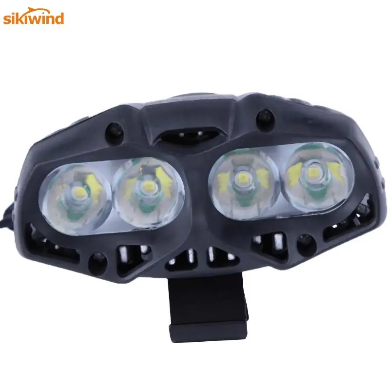 Excellent New 4 Modes USB Rechargeable Bike Light Front Handlebar Cycling Led Light Battery Flashlight Torch Headlight Bicycle Accessories 1
