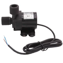 Hombrew насос DC 12 В Солнечный нагреватель горячей воды циркуляционный насос 600 л/ч низкий уровень шума 3 м разрядка пищевого качества пластиковый охлаждающий насос IP68