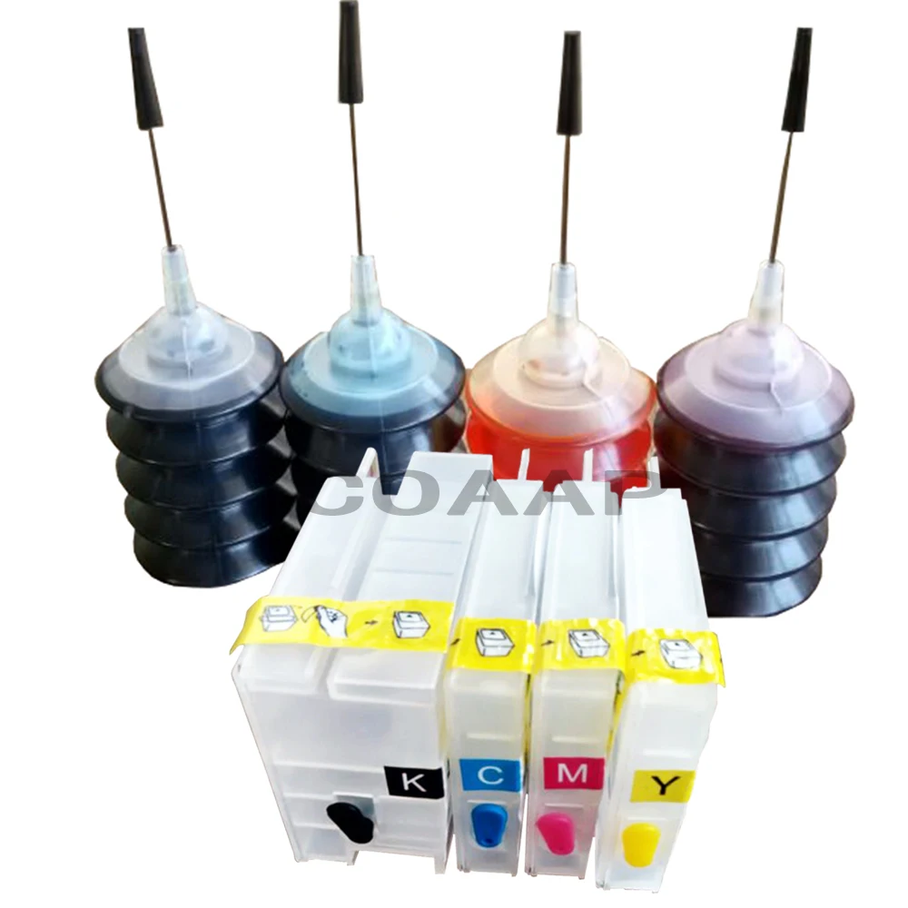 Compatible hp 950 951 Empty cartridge +120ML Dye ink for Officejet Pro 8100 8600 8610 8620 8630