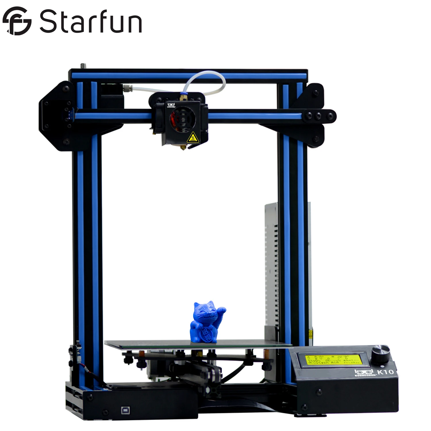 

Starfun K10 Open Source Fast Assembly 3D Printer 220*220*260 High PFrinting Accur Good Adhesion Platform impresora 3d