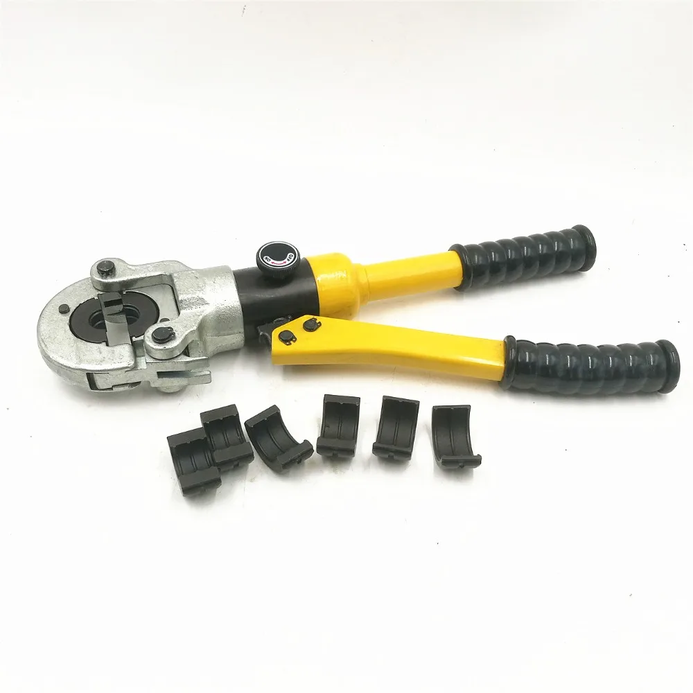 الهيدروليكية Pex الأنابيب أنبوب العقص أداة CW-1632 الطابق التدفئة الأنابيب أنبوبة سباكة ضغط مشبك أنابيب 10 T