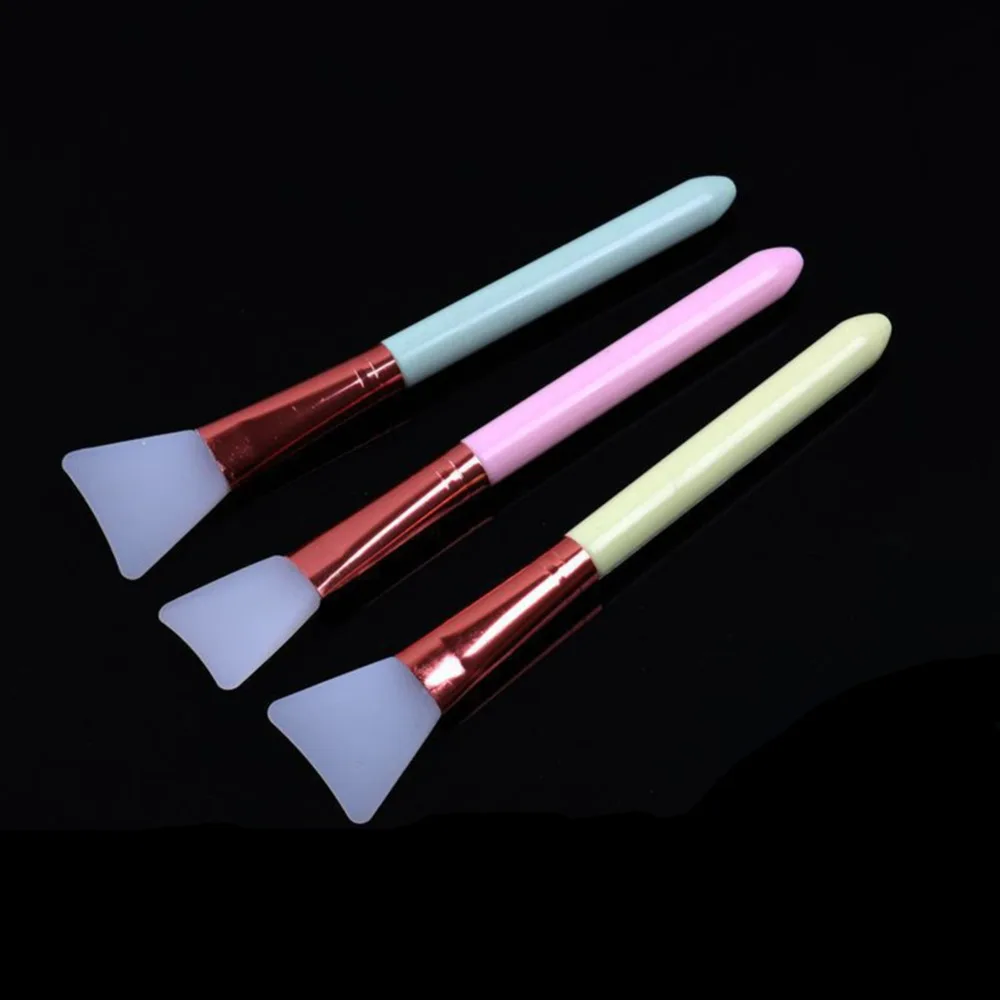 

1pc Pro Silicone Facial Face Mask Mud Mixing Skin Care Beauty Makeup Brushes Foundation Tools maquiagem Yellow/Green/Pink
