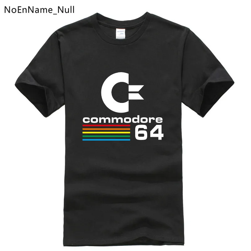 2019 летние Commodore 64 футболка C64 SID Amiga Ретро 8 бит классный дизайн футболки Для мужчин