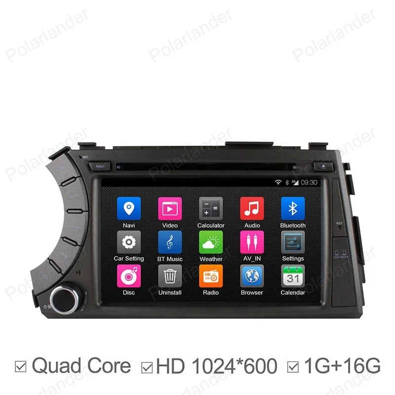 Top Android4.4 Car DVD radio For Ss/angyong A/ctyon K/yron Support BT 3G WiFi DAB + OBDII TPMS GPS Mirror Link 7 inch Quad Core 22