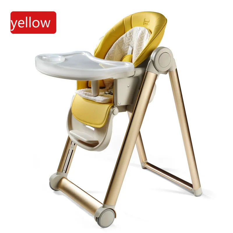  Pyramid-shaped baby dining chair children eating seat multi-function folding portable baby table st