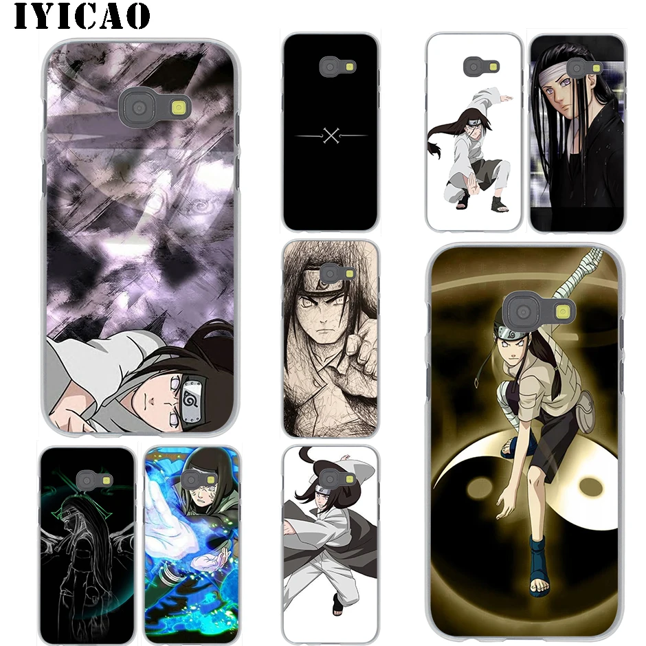 IYICAO Neji Hyuga чехол для Samsung Galaxy A3 A5 A6 A7 A8 Plus 2018 A9 A10 A30 A40 A50 A70 M10 M20 M30 A10S A20S A30S A40S