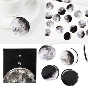 

45PCS Cute Creative Moon Paper Sticker For Diary Scrapbooking Decoration