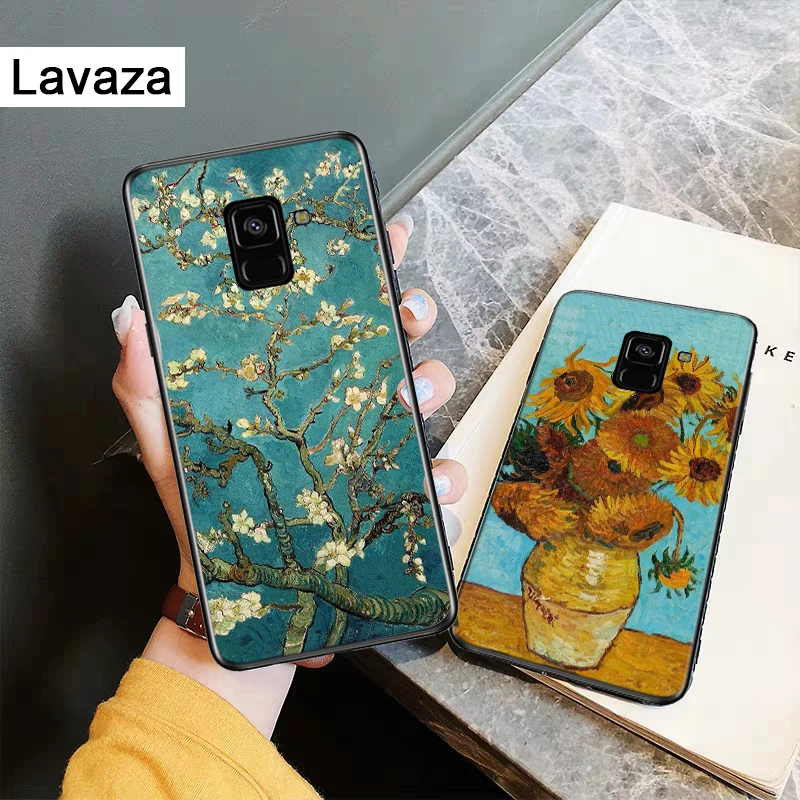 Lavaza большого искусства Картина Ван Гог силиконовый чехол для samsung A3 A5 A6 плюс A7 A8 A9 A10 A30 A40 A50 A70 J6