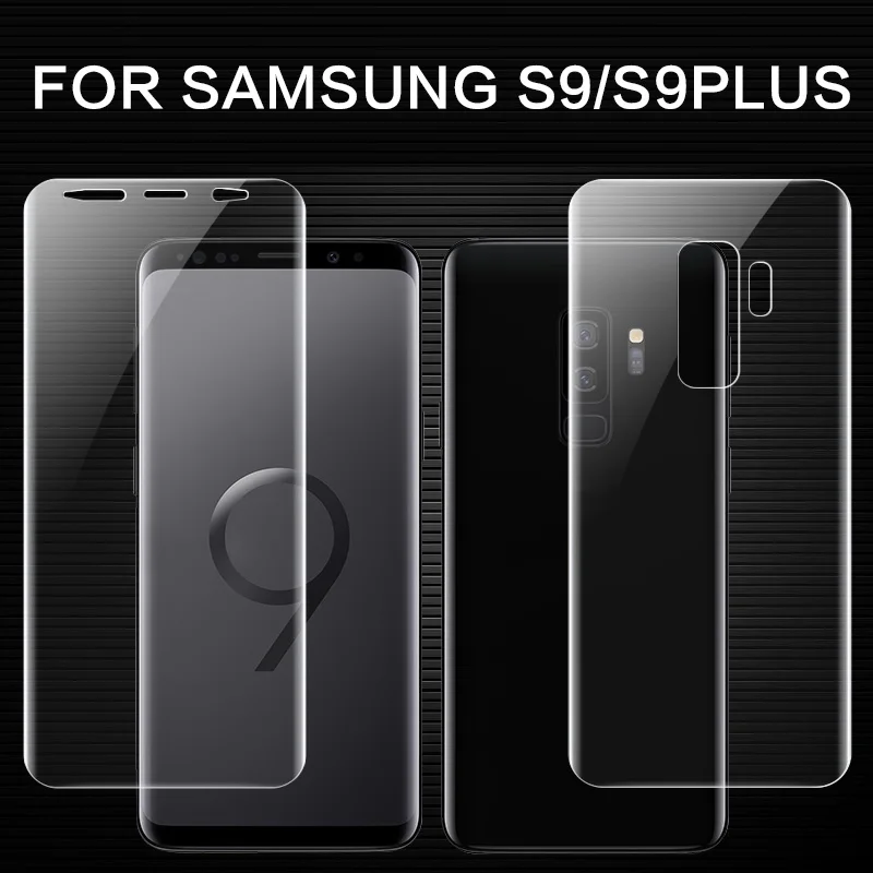 Спереди Сзади Volledige Dekking защитная пленка из термополиуретана для samsung Galaxy S9 Gebogen