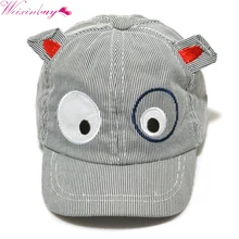 Новинка года; Забавный принт с героями мультфильмов; большие глаза; берет для маленьких мальчиков и девочек; солнцезащитная Кепка; бейсбольные летние шляпы с рисунком собаки