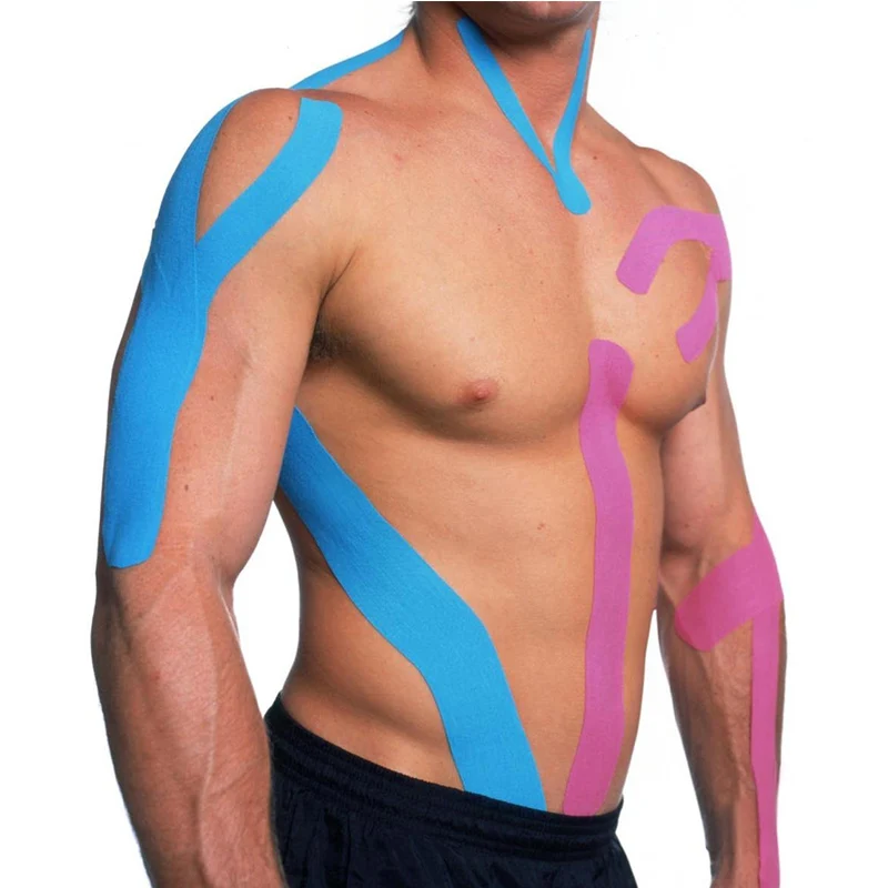 Macure Tape20 اللون 5cm5m العلاج علم الحركة الرياضية الشريط القطن روك المادية السلة k نشط آلام العضلات الركبة أشرطة