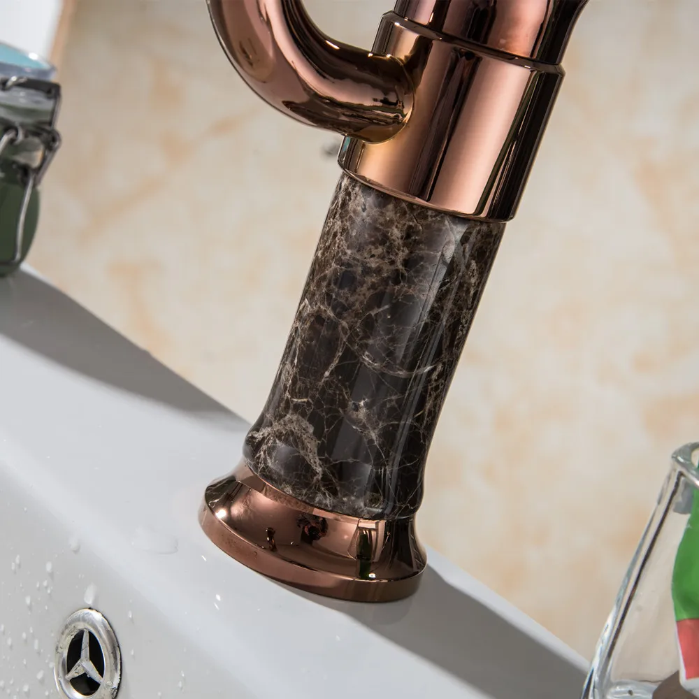 Artistic Bathroom Vessel Sink Faucet Single Lever Swivel Spout Basin Faucet Deck Mounted Bathroom Kitchen Mixer Tap Hot Cold Tap15