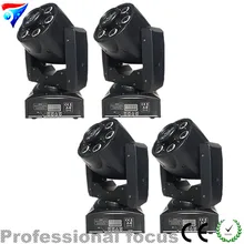 4 шт./партия Led 30 Вт точечный свет и 6*8 Вт мыть свет Led движущийся головной свет