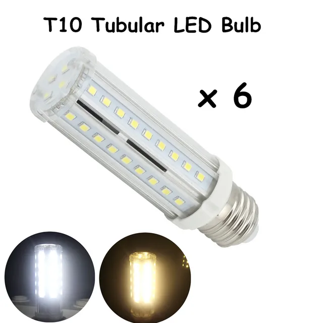 Buy T10 Tubular LED Bulbs with Medium E26 Bulb Base