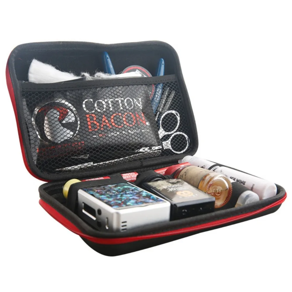 

Electronic Cigarette DIY Portable Kit Case Portable Accessories Package Vape Storage Bag Multifunction Combination Toolkit