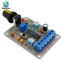 ICL8038 интегральный функциональный генератор сигналов модуль DIY комплект синусоидальный квадратный треугольник Регулируемый переключатель кнопка