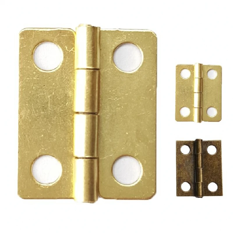 2000pcs/lot 18*15mm Small Brass Hinges For Wholesale Wooden Plated Box
