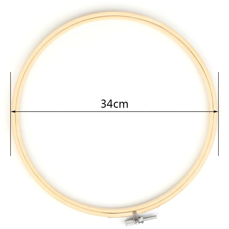 13-34 см бамбуковое деревянное устройство для вышивки крестом кольцо для вышивки рукоделие DIY Z07 Прямая поставка