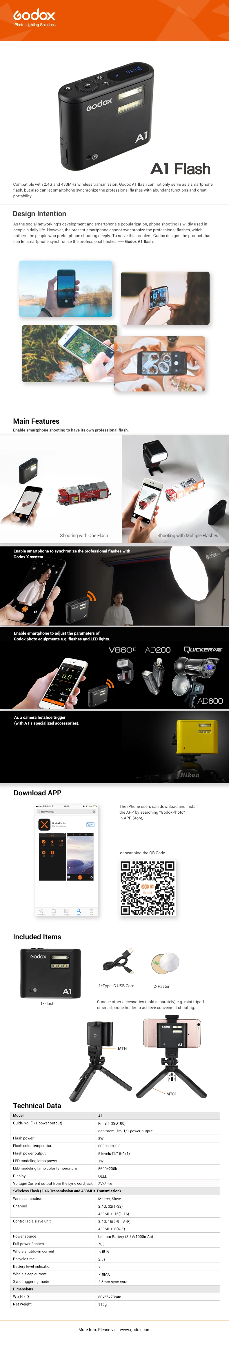 Godox A1 Flash For mobile phone (4)