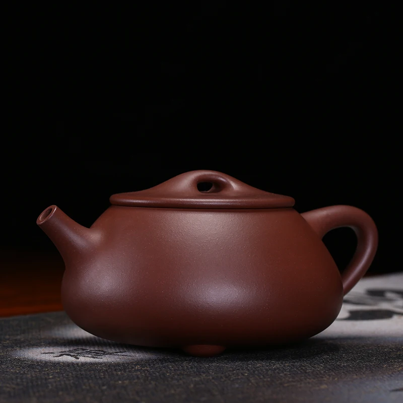Розовый 420 мл Исин фиолетовый глина "Shi Piao" Чайник Китайский кунг-фу чайные горшки ручной работы чайный набор фиолетовый песок ремесла натуральная руда