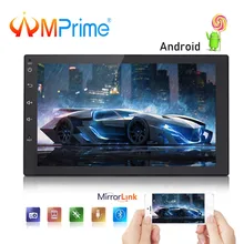 AMPrime Android 2 Din Auto Radio 7 “Navigazione GPS Autoradio Wifi USB Mirrorlink Multimediali Audio Player GPS BT DVR car Stereo