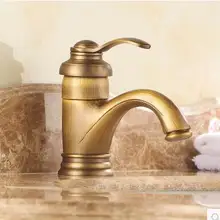 Nordique Européenne maison pleine de antique salle de bains de cuivre robinet Américain rétro pays style Villas De Luxe décoration livraison gratuite