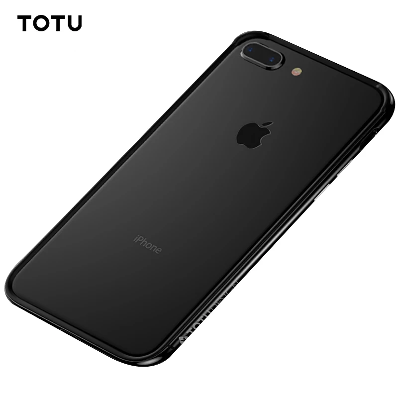 

TOTU Bumper Case For iPhone 8 7 Plus Coque Shockproof Frame Cover For iPhone 8 Hard PC & Soft TPU Protective Border Case Capinha