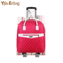 20 Inch Nylon Waterproof School Bag Luggage with Wheels Multifunction Trolley Carry on Suitcase Travel Rolling Trolley Backpack 20 Inch Nylon Waterproof School Bag Luggage with Wheels Multifunction Trolley Carry on Suitcase Travel Rolling Trolley Backpack