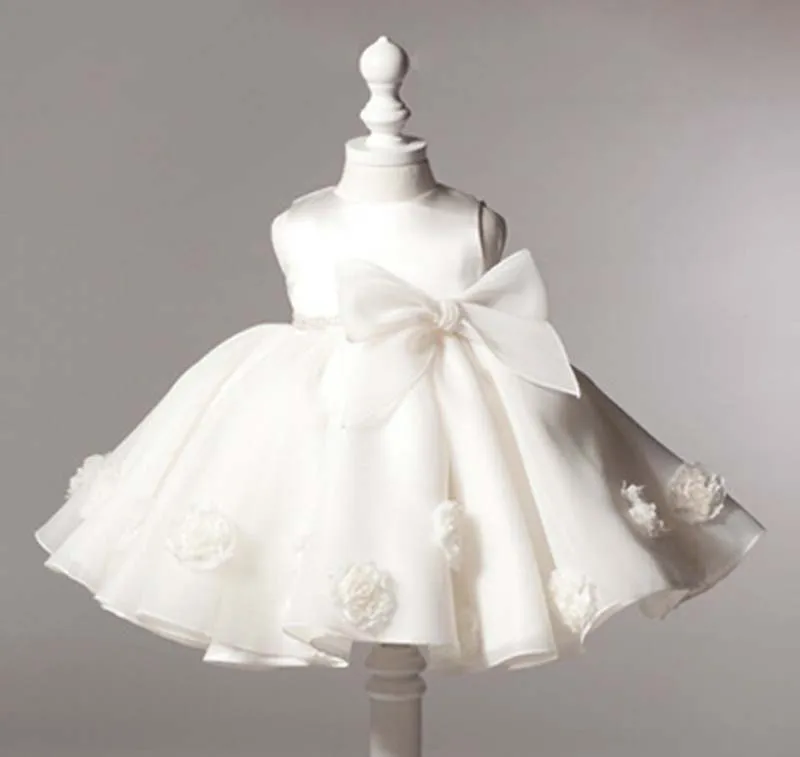 Белое платье для новорожденных девочек г. Платье для младенцев детское свадебное платье для крещения Одежда для новорожденных девочек элегантное кружевное платье на день рождения для детей от 0 до 24 месяцев