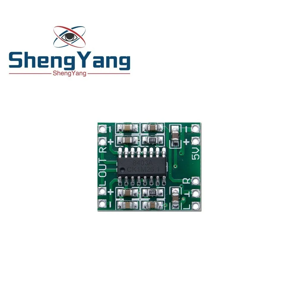 PAM8403 мини цифровой усилитель доска 2*3 Вт Класс D Цифровой DC 2,5 В до 5 В мощность bluetooth динамик модуль с Potentionmeter