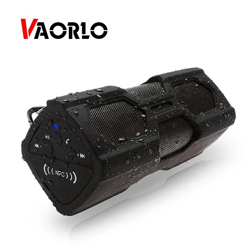 VAORLO портативная беспроводная bluetooth колонка объемная 3D стереоколонка NFC для улицы