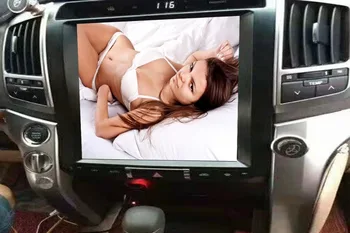 

Tesla style 16"Android 7.1 HUGE Screen No Car DVD Player Stereo GPS Navigation Headunit For TOYOTA LAND CRUISER LC200 2008-2015