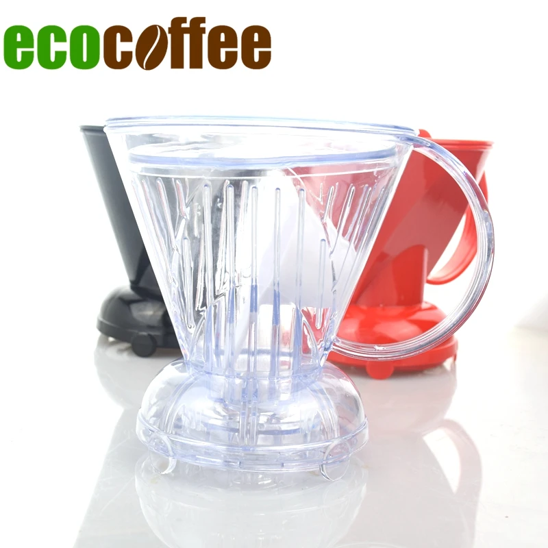 Heat Resistant Plastic Coffee Percolator V60 Coffe...