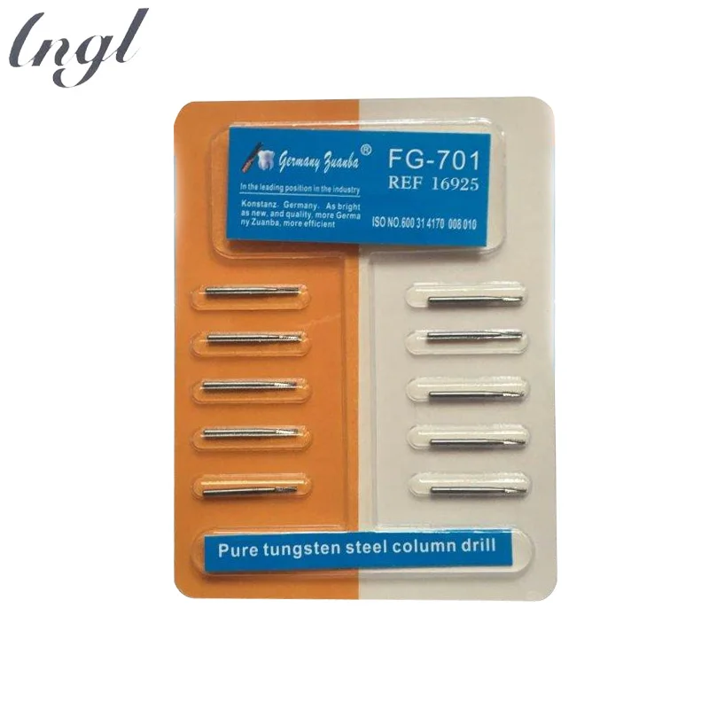 

10 pcs/lot Dental Tungsten Steel Carbide Burs for High Speed Handpiece Bits Fissure Bur Dental Tools Dentistry Lab Equipment