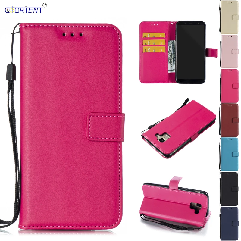 Чехлы книжки Funda для Samsung Galaxy J2 PRO 2018 чехлы SM J250F/DS Duos / J 2 Pro кожаный чехол бумажник
