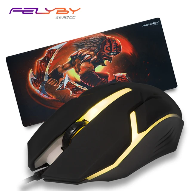 FELYBY Professional Office USB Wired Ergonomic Mouse for Computer Laptop & Optical Mobile Mice Set with Gaming Mouse Pad FELYBY Professional Office USB Wired Ergonomic Mouse for Computer Laptop & Optical Mobile Mice Set with Gaming Mouse Pad