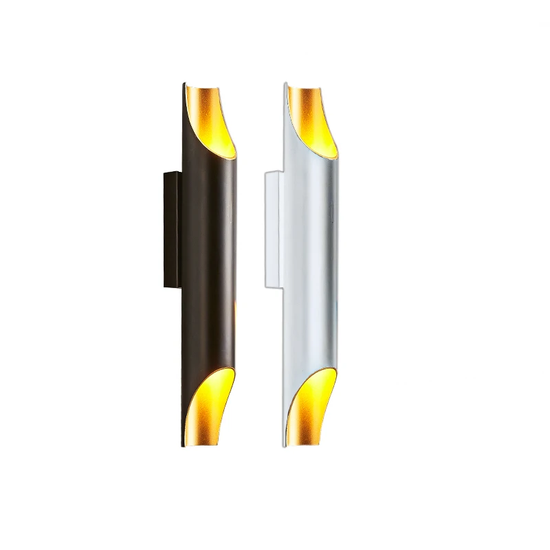 

Modern LED Aluminum Wall lamp Up Down AC100V/220V bedside lamp For Bedroom Home Lighting Luminaire Light Fixture Wall Sconce