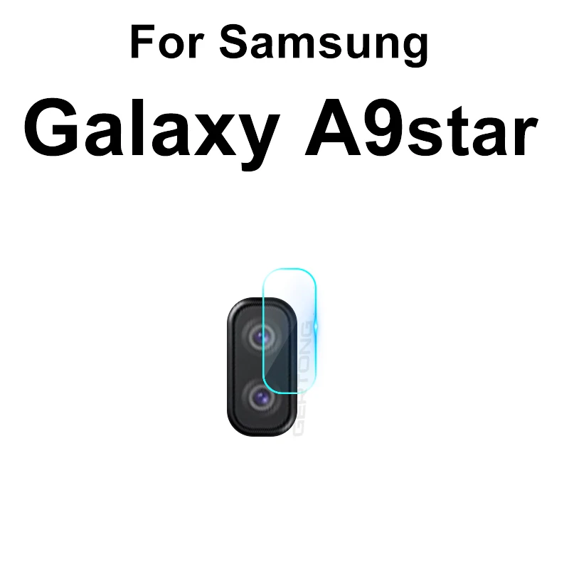 2 шт./лот закаленное стекло для камеры samsung Galaxy A9 A8 A6 Plus A7 A9S A8S A6S A8 A9 Star Lite Защитная пленка для экрана - Цвет: For A9 Star