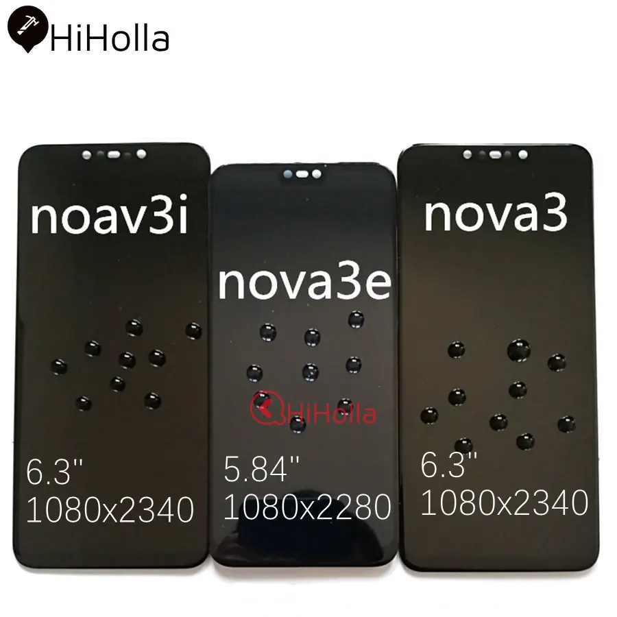 

Original For Huawei Nova 3i LCD Display Touch Screen Nova3 PAR LX1 LX9 INE LX2 L21 ANE LX3 L23 Nova 3 3e LCD Screen Replacement