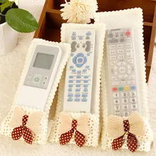 1 шт. чехол с бантиком силиконовый прозрачный ТВ чехол для пульта дистанционного управления пульт дистанционного управления чехол для пульта текстильная защитная сумка